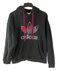 Adidas Originals Men's LNY Trefoil Pullover Hoodie 2 GP1865 Sweatshirt Size Smal